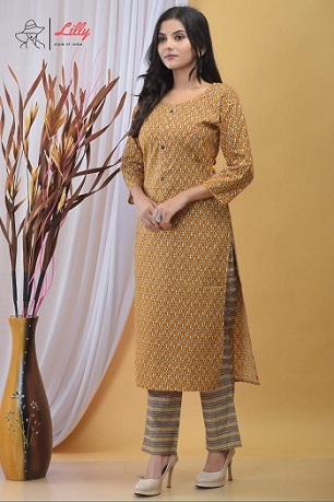 Lilly Fancy Kurtis with Pant wholesale Combo