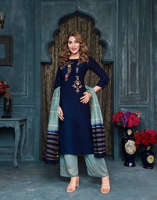 Lily and Lali Muskan 2 Top with Pant with Palazzo and Dupatta wholesale catalog, Buy Full catalog of Lily and Lali Muskan 2 Top with Pant with Palazzo and Dupatta At wholesale Price