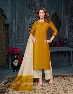 Lily and Lali Muskan 2 Top with Pant with Palazzo and Dupatta wholesale catalog, Buy Full catalog of Lily and Lali Muskan 2 Top with Pant with Palazzo and Dupatta At wholesale Price