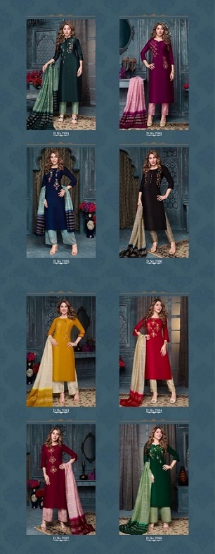 Lily and Lali Muskan 2 Top with Pant with Palazzo and Dupatta wholesale catalog, Buy Full catalog of Lily and Lali Muskan 2 Top with Pant with Palazzo and Dupatta At wholesale Price