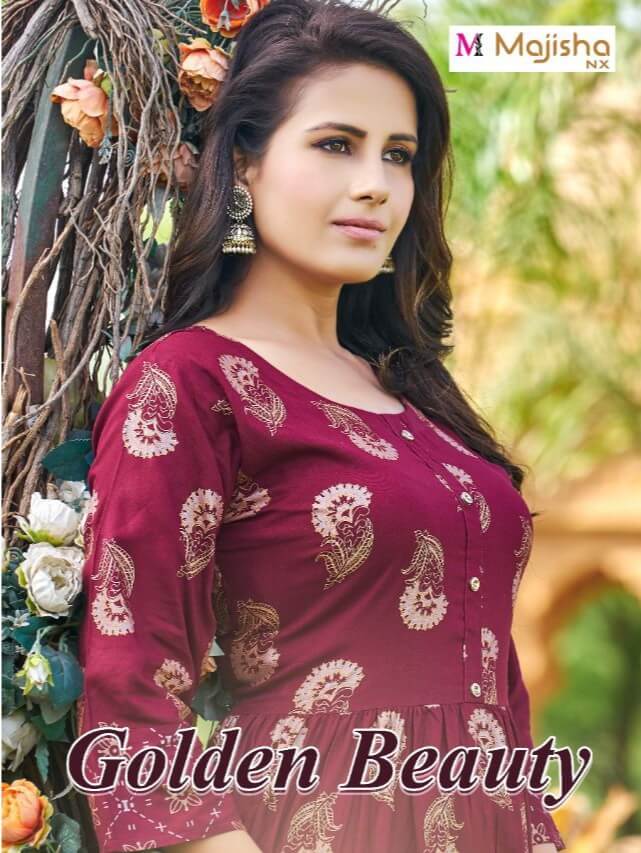 Majisha Nx Golden Beauty Rayon Gown Wholesale Catalog