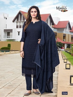 Manas Fab Schiffli Vol 4 Top Bottom And Dupatta wholesale catalog, Buy Full catalog Of Manas Fab Schiffli Vol 4 Top Bottom And Dupatta At wholesale Price