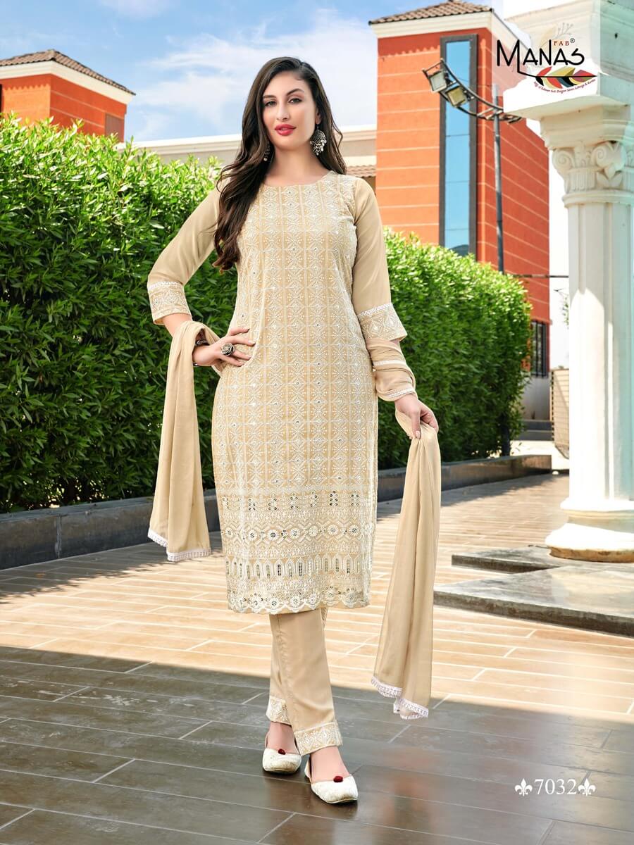 Manas Fab Schiffli Vol 6 Partywear Dress Catalog In Wholesale Price, Purchase Full Catalog of Manas Fab Schiffli Vol 6 In Wholesale Price Online