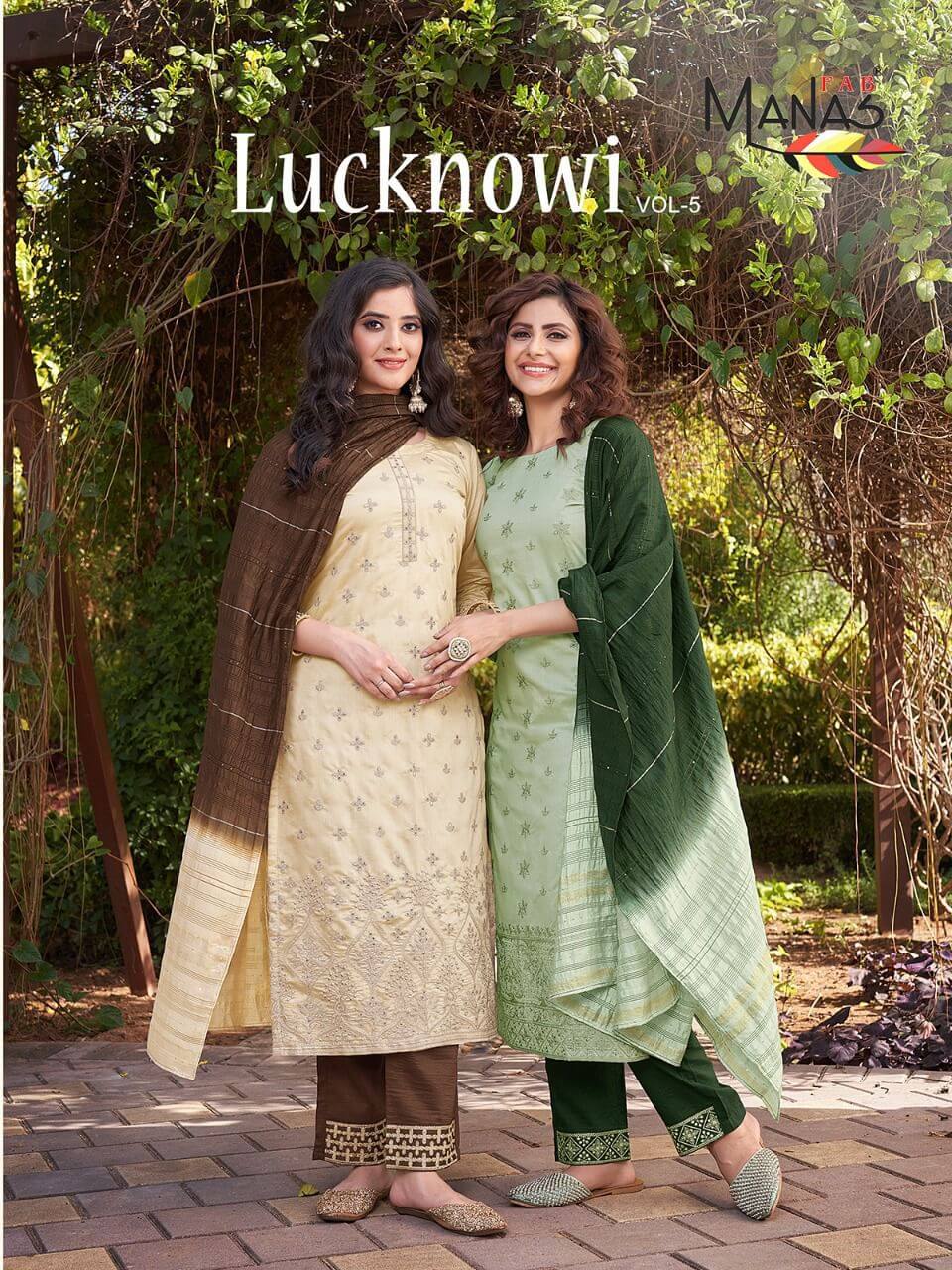 Manas Lucknowi Vol 5 Readymade Dress Catalog In Wholesale Price. Purchase Full Catalog of Manas Lucknowi Vol 5 In Wholesale Price Online