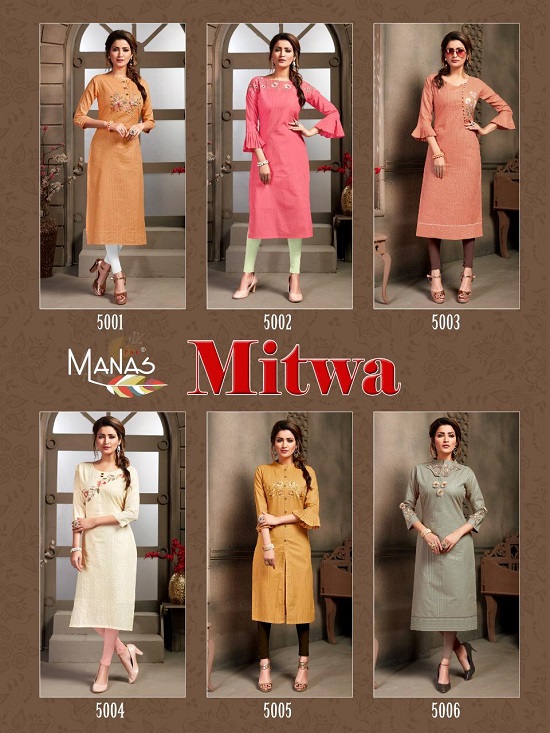 Manas Mitwa kurtis wholesale catalog