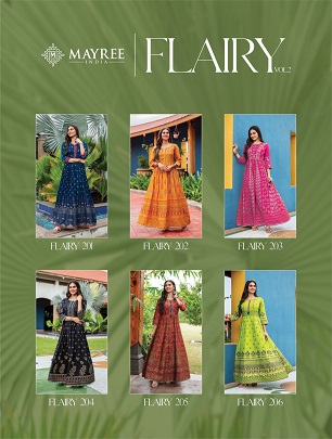 Mayree Flairy 2 Long Gown Wholesale Catalog, Buy Full Catalog of Mayree Flairy 2 Long Gown At Wholesale Price