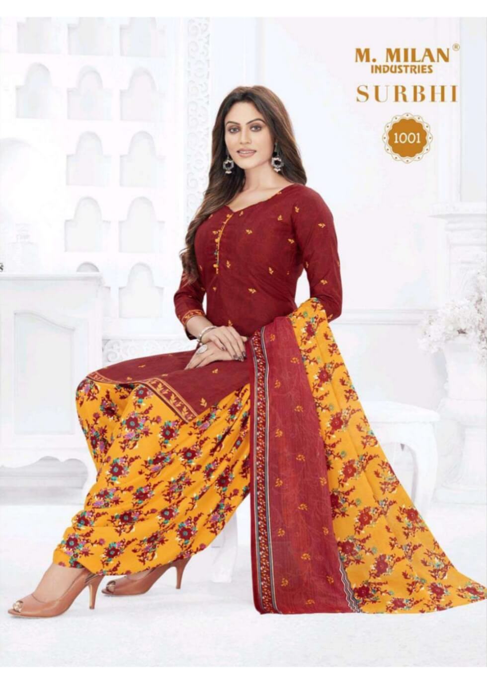 Milan Surbhi Vol 1 Kurti Bottom Dupatta Set Catalog In Wholesale Price, Purchase Full Catalog Of Milan Surbhi Vol 1 In Wholesale price