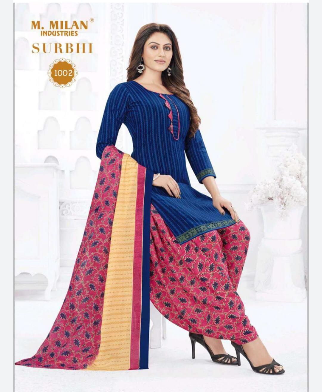 Milan Surbhi Vol 1 Kurti Bottom Dupatta Set Catalog In Wholesale Price, Purchase Full Catalog Of Milan Surbhi Vol 1 In Wholesale price