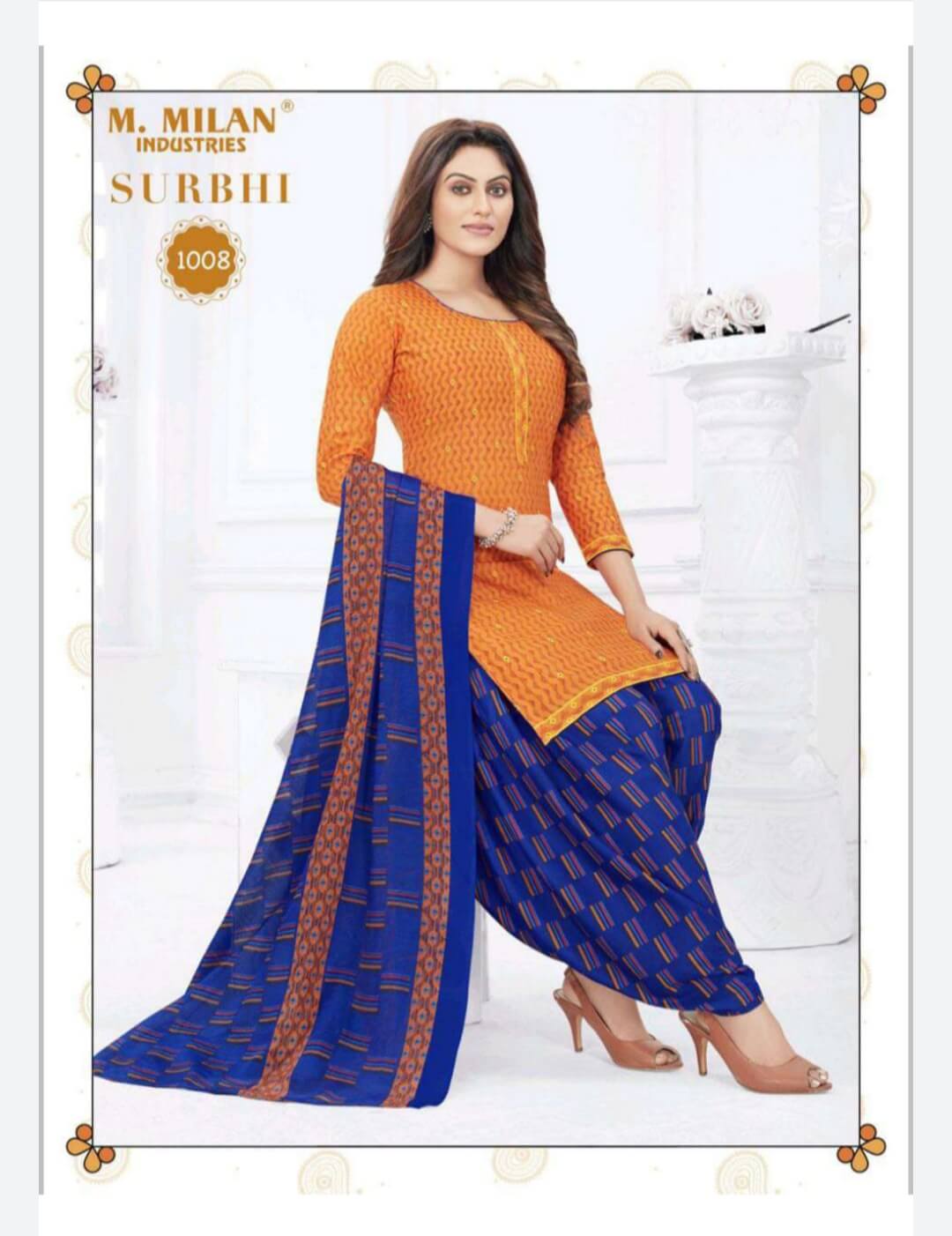 Milan Surbhi Vol 1 Kurti Bottom Dupatta Set Catalog In Wholesale Price, Purchase Full Catalog Of Milan Surbhi Vol 1 In Wholesale price