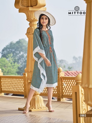 Mittoo Arohi Kaftan Wholesale Collection, Buy Full Catalog of Mittoo Arohi Kaftan At Wholesale Price