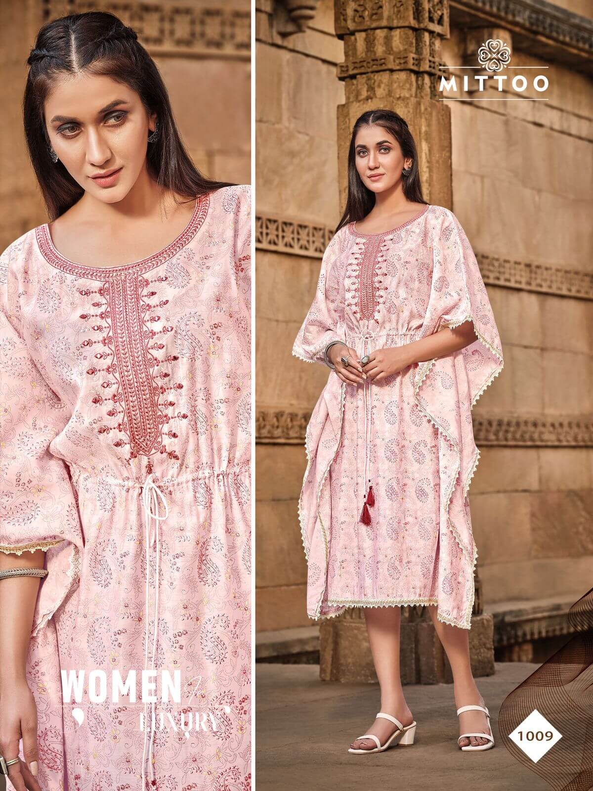 Mittoo Arohi Vol 2 Kaftan Wholesale Catalog. Purchase Full Of Kaftan In Wholesale Price Online