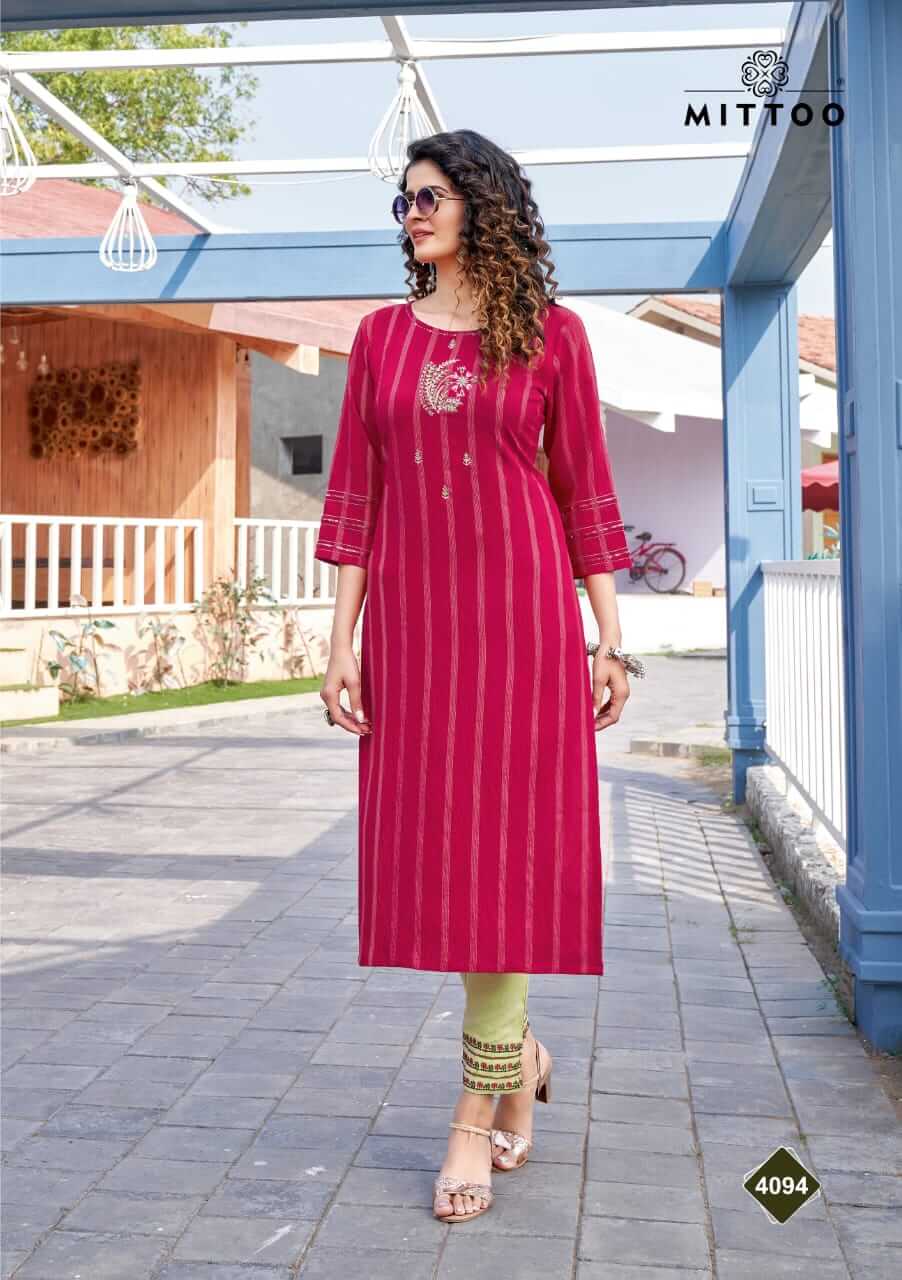 Mittoo Mohini Vol 12 Viscose Kurti With Pant Wholesale Catalog, Buy Full Catalog of Mittoo Mohini Vol 12 Viscose Kurti With Pant At Wholesale Price