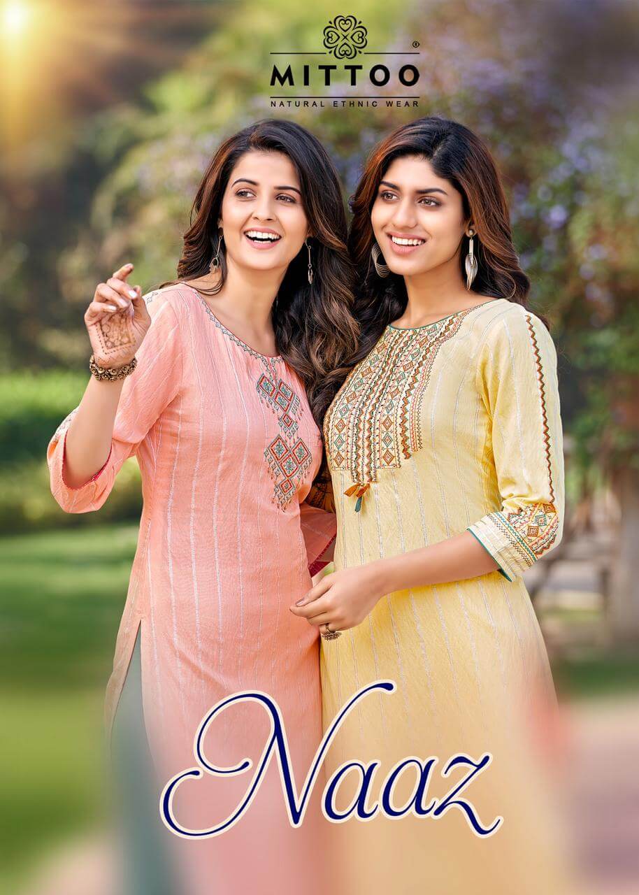 Mittoo Naaz Kurtis Catalog In Wholesale Price. Purchase Full Catalog of Mittoo Naaz Catalog In Wholesale Price