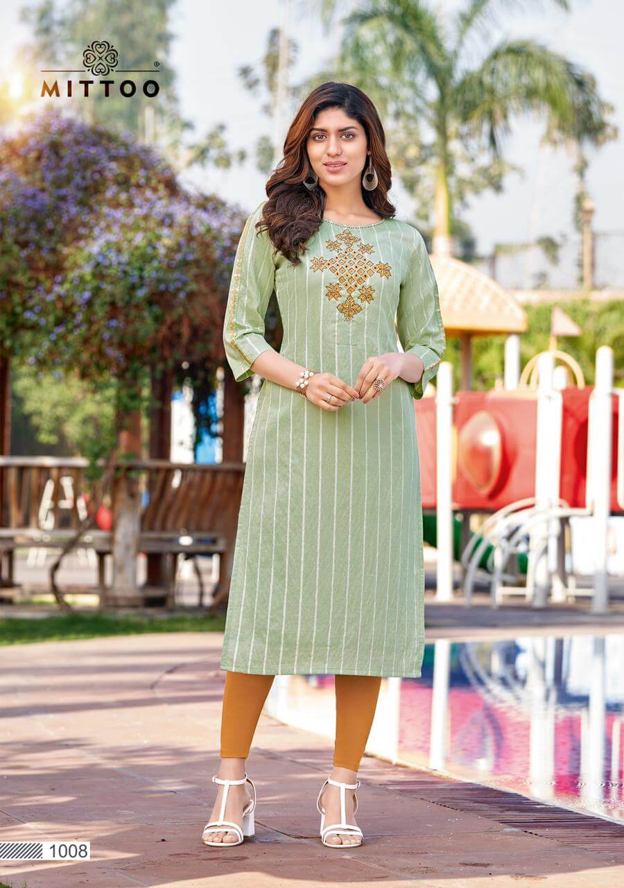 Mittoo Naaz Kurtis Catalog In Wholesale Price. Purchase Full Catalog of Mittoo Naaz Catalog In Wholesale Price