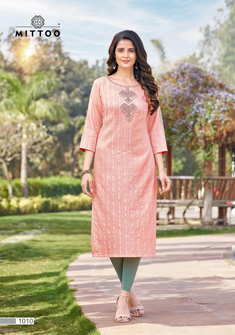 Mittoo Naaz Kurtis Catalog In Wholesale Price. Purchase Full Catalog of Mittoo Naaz Catalog In Wholesale Price