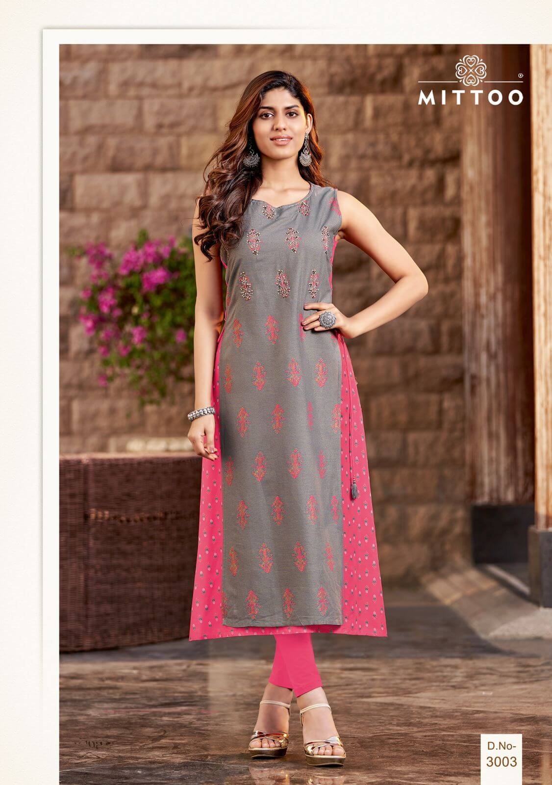 Mittoo Nandni Double Layer Kurti Wholesale Catalog. Purchase Full Catalog of Double Layer Kurti In Wholesale Price Online