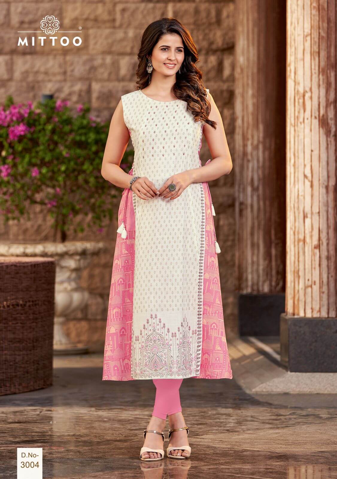 Mittoo Nandni Double Layer Kurti Wholesale Catalog. Purchase Full Catalog of Double Layer Kurti In Wholesale Price Online