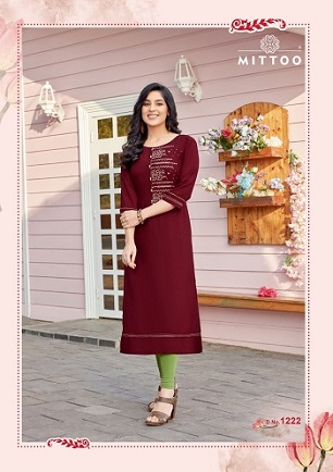 Mittoo Palak Vol 25 Rayon Kurtis Wholesale Catalog, Buy Full Catalog of Mittoo Palak Vol 25 Rayon Kurtis At Wholesale Price