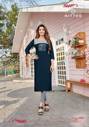 Mittoo Palak Vol 25 Rayon Kurtis Wholesale Catalog, Buy Full Catalog of Mittoo Palak Vol 25 Rayon Kurtis At Wholesale Price