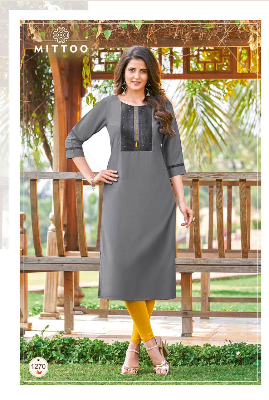 Mittoo Palak Vol 31 Dailywear Kurti Catalog In Wholesale Price. Purchase Full Catalog of Mittoo Palak Vol 31 In Wholesale Price Online