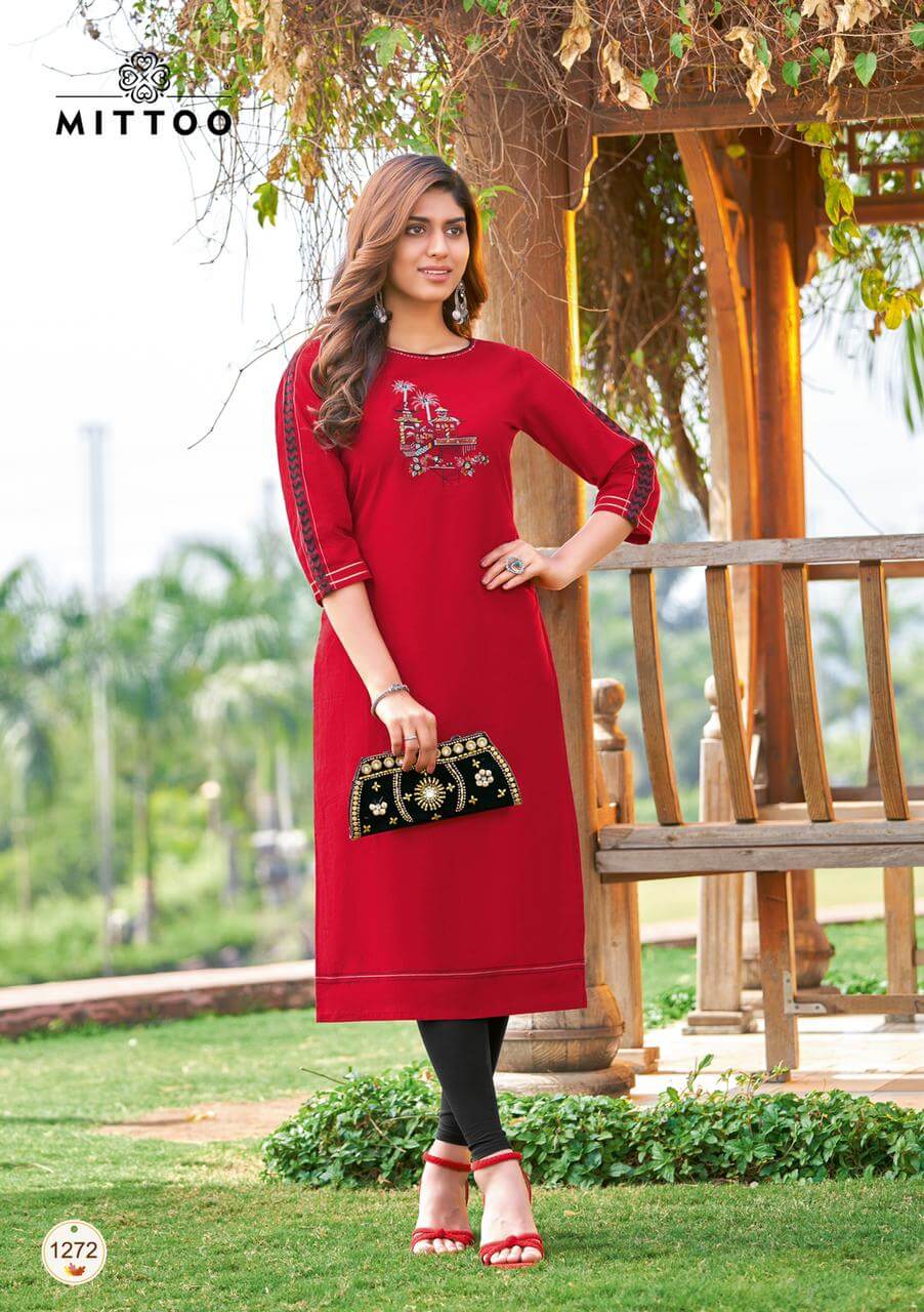 Mittoo Palak Vol 31 Dailywear Kurti Catalog In Wholesale Price. Purchase Full Catalog of Mittoo Palak Vol 31 In Wholesale Price Online