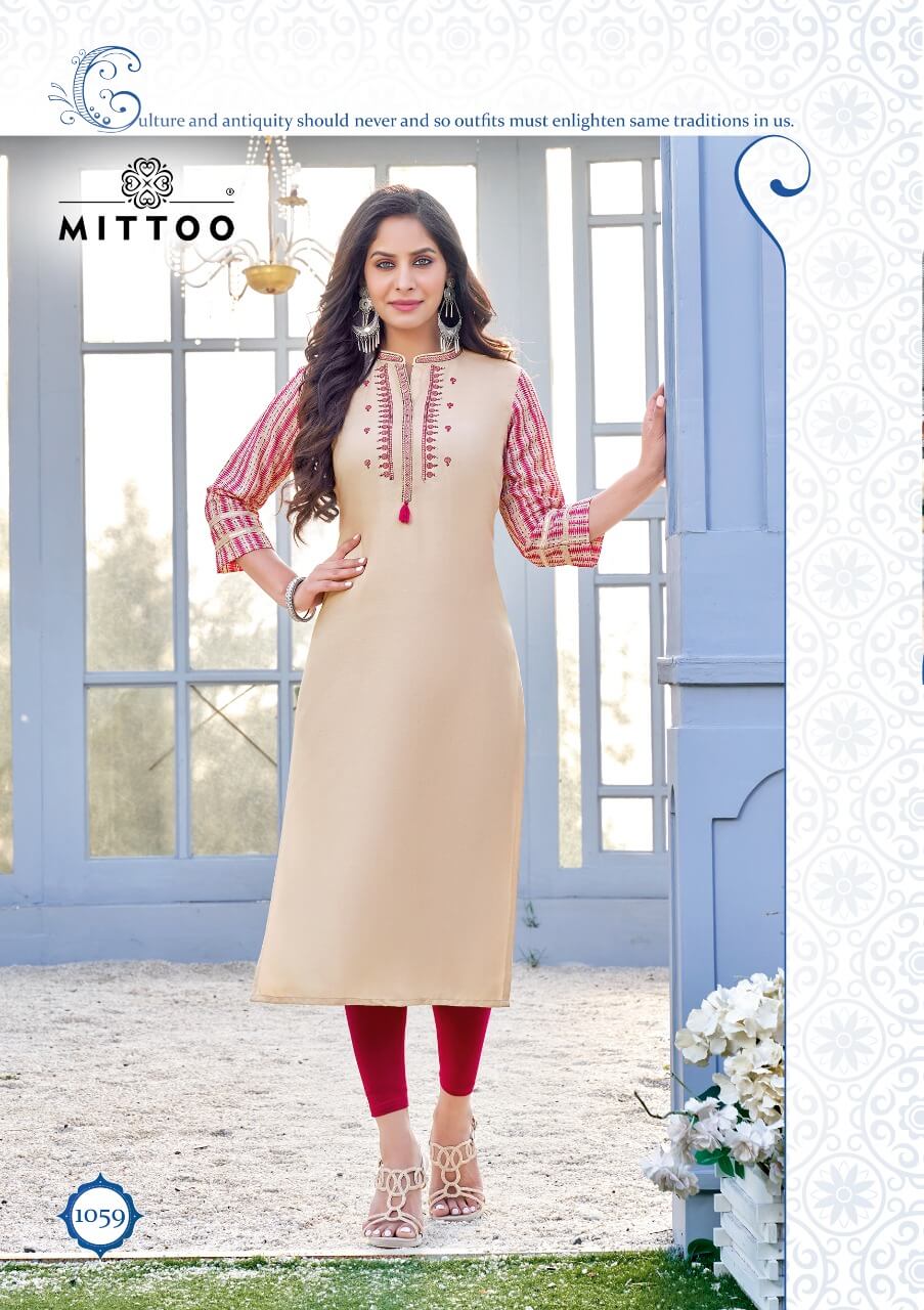 Mittoo Prince Rayon Kurtis Wholesale Catalog, Buy Full Catalog of Mittoo Prince Rayon Kurtis At Wholesale Price