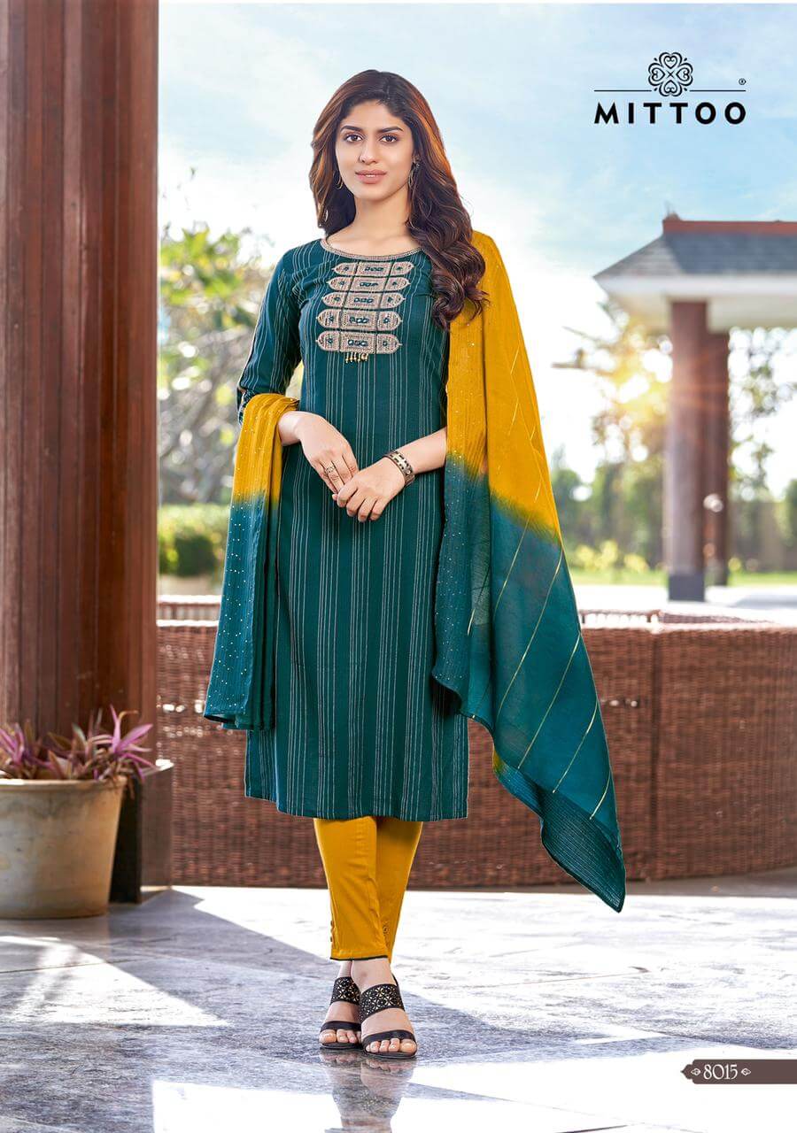 Mittoo Rangpreet Vol 4 Kurti Pant Dupatta Set Catalog In Wholesale Price. Purchase Full Catalog of Mittoo Rangpreet Vol 4 In Wholesale price Online