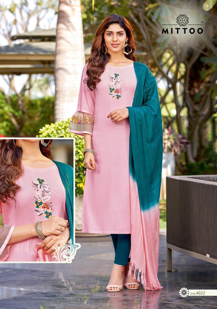 Mittoo Shringar Vol 4 Kurti Pant Dupatta Set Catalog In Wholesale Price. Purchase Full Catalog of Mittoo Shringar Vol 4 In Wholesale Price Online