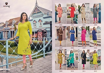 Nitisha Nx Viva Vol 2 Kurtis Wholesale Catalogue. Buy Nitisha Nx Viva Vol 2 Soft Cotton Slub Kurtis Wholesale Catalogue Online. Nitisha Nx Launches New Kurtis Catalogue Viva Vol 2. Order Nitisha Nx Viva Vol 2 Kurtis 12 Designs Bunch In Wholesale rate Online. Purchase Wholesale Kurtis Catalogue Viva Vol 2 by Nitisha Nx Surat. Viva Vol 2 Cotton Slub With Embroidery Work Bulk Order Online At Wholesale Price. Nitisha Nx Kurti Manufacturer presents Wholesale Kurtis Catalogue Viva Vol 2 For Business.