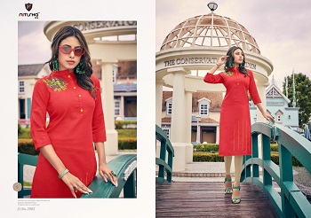 Nitisha Nx Viva Vol 2 Kurtis Wholesale Catalogue. Buy Nitisha Nx Viva Vol 2 Soft Cotton Slub Kurtis Wholesale Catalogue Online. Nitisha Nx Launches New Kurtis Catalogue Viva Vol 2. Order Nitisha Nx Viva Vol 2 Kurtis 12 Designs Bunch In Wholesale rate Online. Purchase Wholesale Kurtis Catalogue Viva Vol 2 by Nitisha Nx Surat. Viva Vol 2 Cotton Slub With Embroidery Work Bulk Order Online At Wholesale Price. Nitisha Nx Kurti Manufacturer presents Wholesale Kurtis Catalogue Viva Vol 2 For Business.