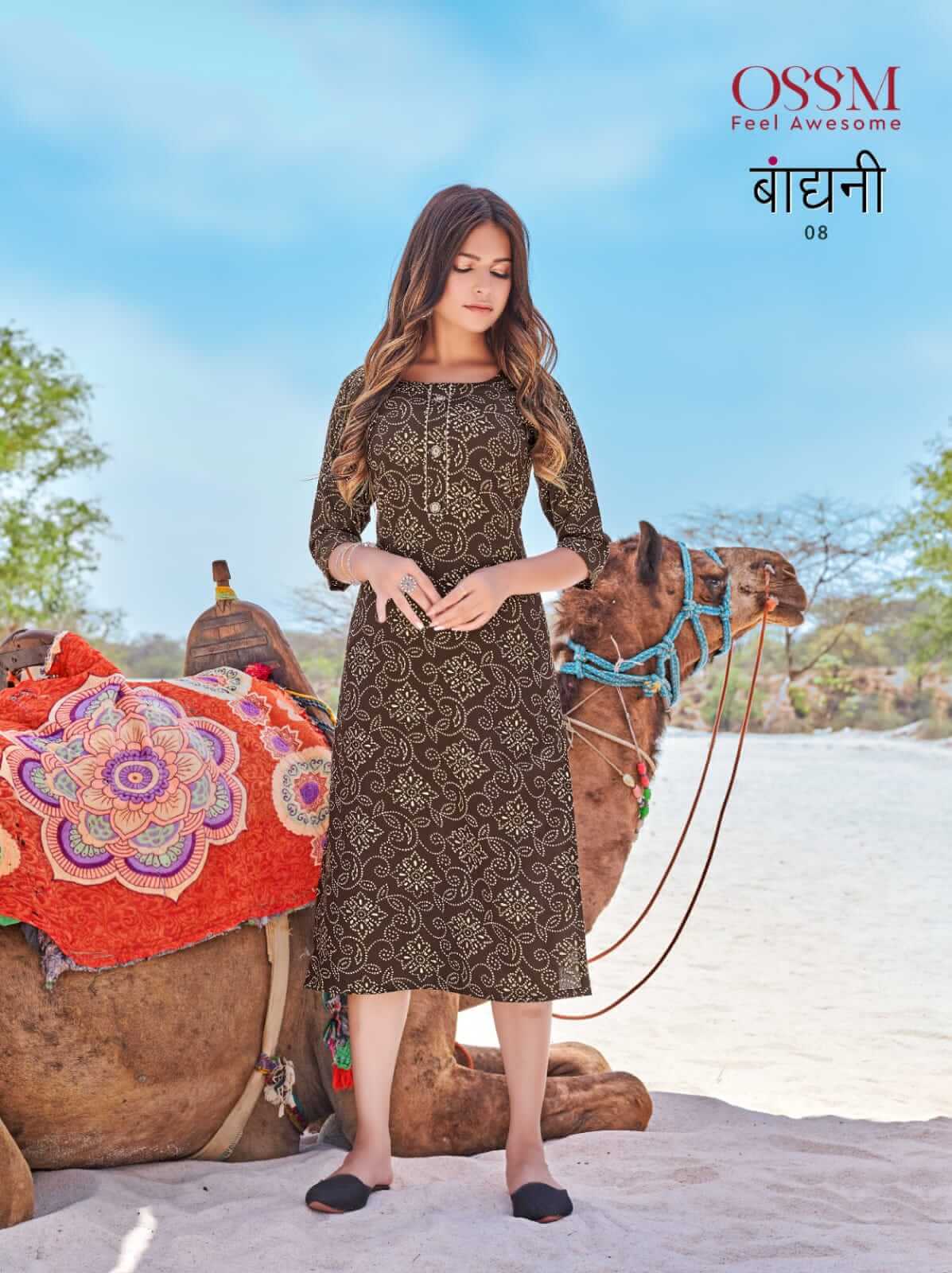 Ossm Bandhani Rayon Kurti Catalog In Wholesale Price. Purchase Full Catalog of Ossm Bandhani In Wholesale Price Online