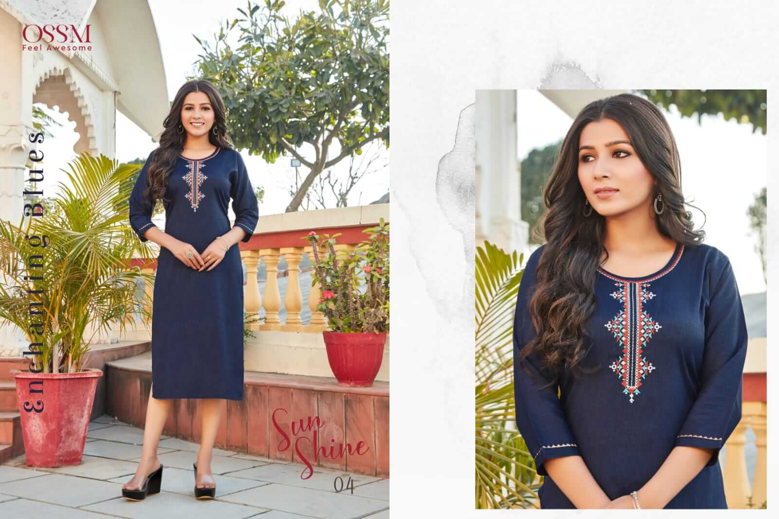 Ossm Sun Shine Kurtis Catalog In Wholesale Price, Purchase Full Catalog of Ossm Sun Shine In Wholesalw Price Online