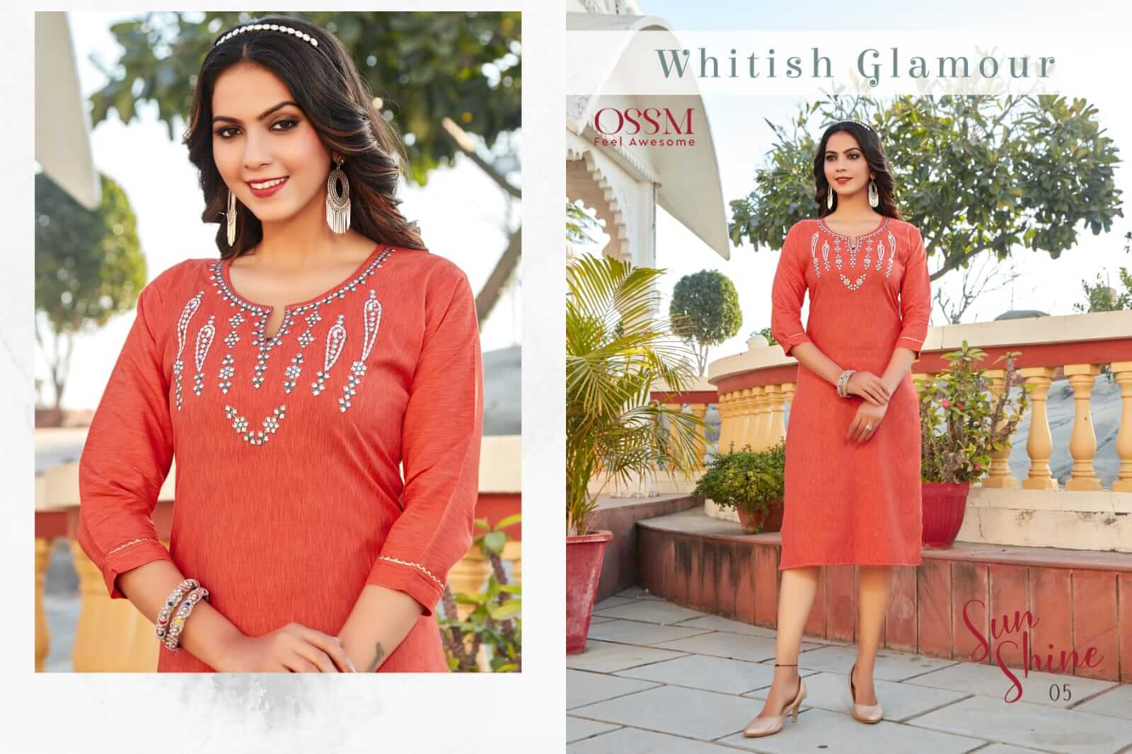 Ossm Sun Shine Kurtis Catalog In Wholesale Price, Purchase Full Catalog of Ossm Sun Shine In Wholesalw Price Online