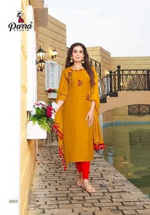 Parra Studio Chunnri Vol 6 Kurtis With Dupatta wholesale catalog, Buy Full catalog Of Parra Studio Chunnri Vol 6 Kurtis With Dupatta At wholesale Price