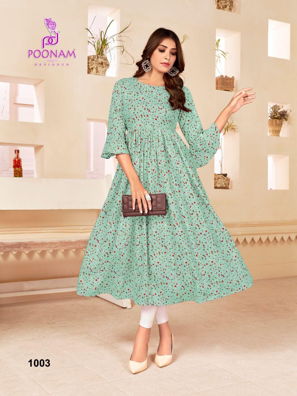 Poonam Designer Crush Print Gown Wholesale Catalog, Buy Full Catalog of Poonam Designer Crush Print Gown At Wholesale Price