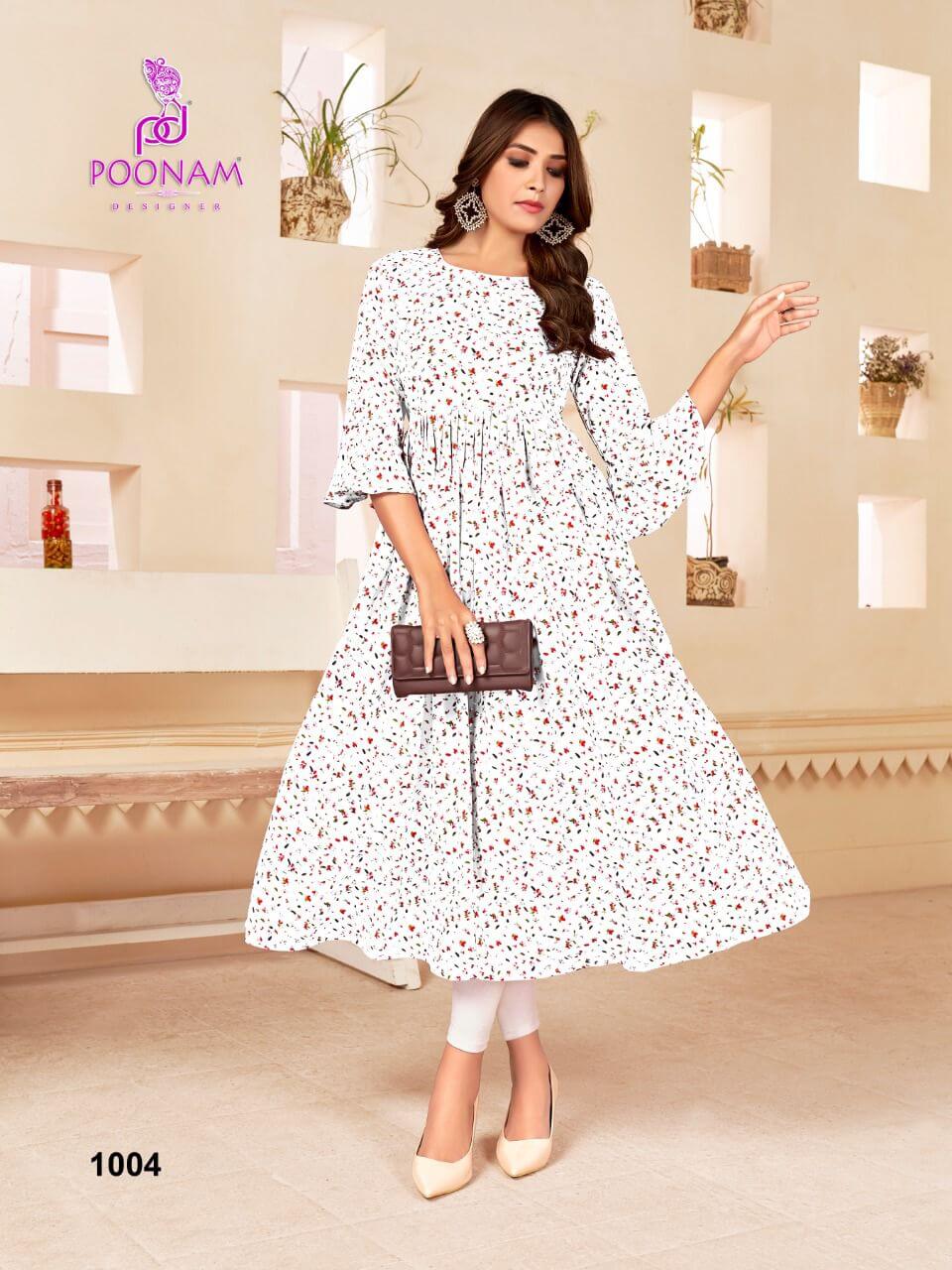 Poonam Designer Crush Print Gown Wholesale Catalog, Buy Full Catalog of Poonam Designer Crush Print Gown At Wholesale Price