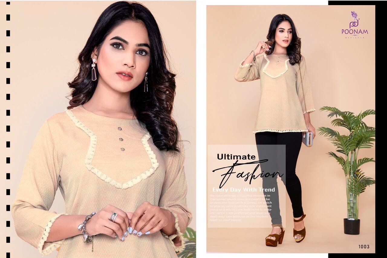 Poonam Designer Ruaab Short Tops Catalog In Wholesale Price. Purchase Full Catalog of Poonam Designer Ruaab In Wholesale Price Online