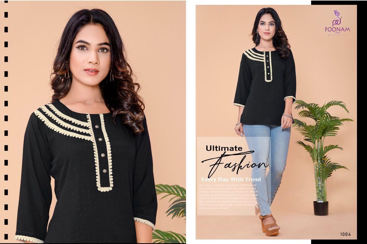 Poonam Designer Ruaab Short Tops Catalog In Wholesale Price. Purchase Full Catalog of Poonam Designer Ruaab In Wholesale Price Online