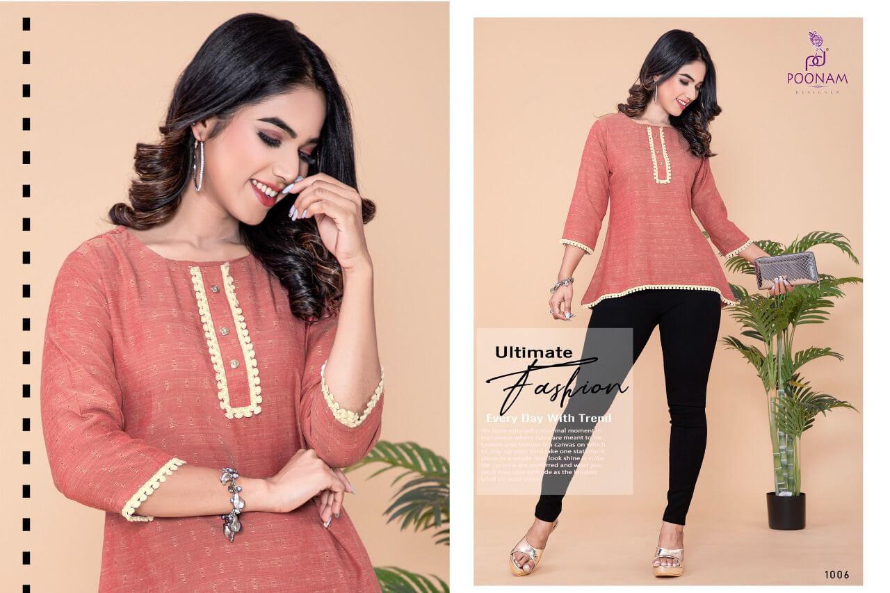 Poonam Designer Ruaab Short Tops Catalog In Wholesale Price. Purchase Full Catalog of Poonam Designer Ruaab In Wholesale Price Online