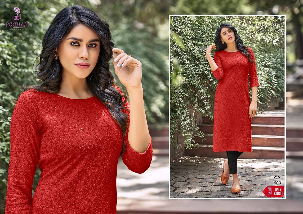 Poonam Moon Lucknowi Kurti Catalog In Wholesale Price. Purchase Full Catalog of Poonam Moon in Wholesale Price Online