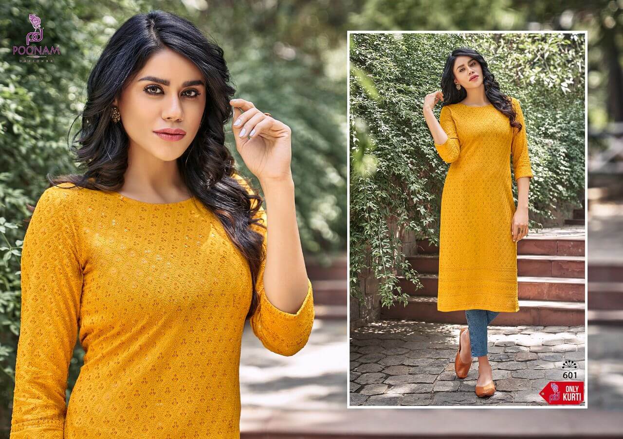 Poonam Moon Lucknowi Kurti Catalog In Wholesale Price. Purchase Full Catalog of Poonam Moon in Wholesale Price Online