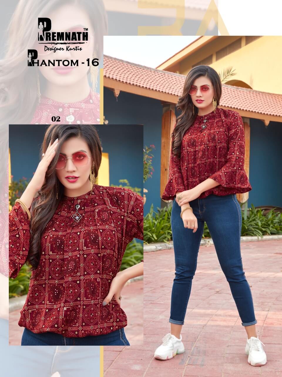 Premnath Phantom Vol 16 Western Top Catalog In Wholesale Price. Purchase Full Catalog of Premnath Vol 16 In Wholesale Price Online