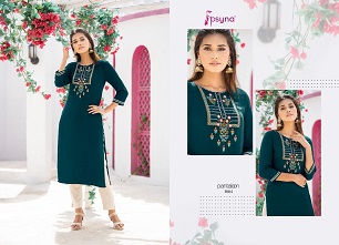 Psyna Pantaloon Kurti Wholesale Catalog, Buy Full Catalog of Psyna Pantaloon Kurti At Wholesale Price