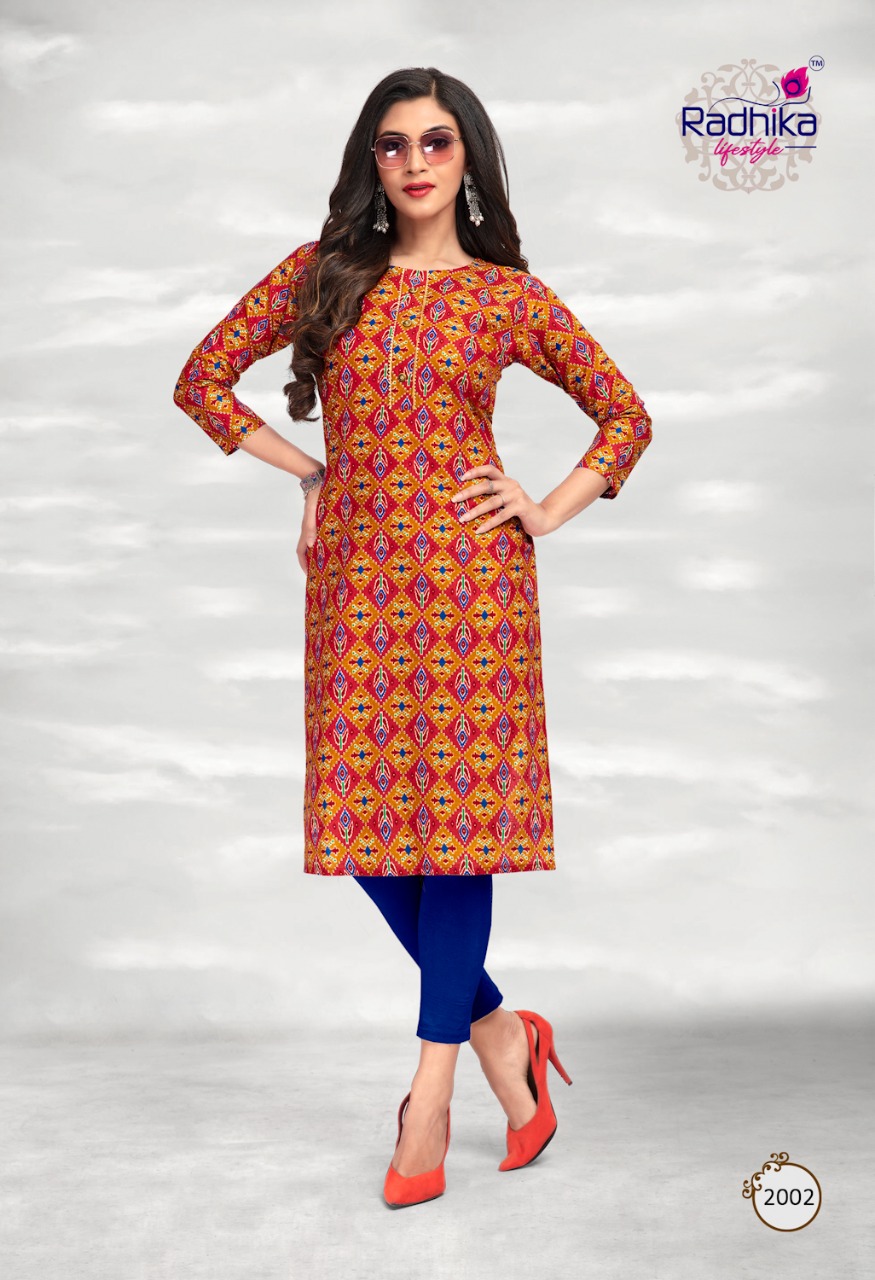 Radhika Traditional Vol 2 Formal Wear Kurti Catalog In Wholesale Price. Purchase Full Catalog Of Radhika Traditional Vol 2 In Wholesale Price Online