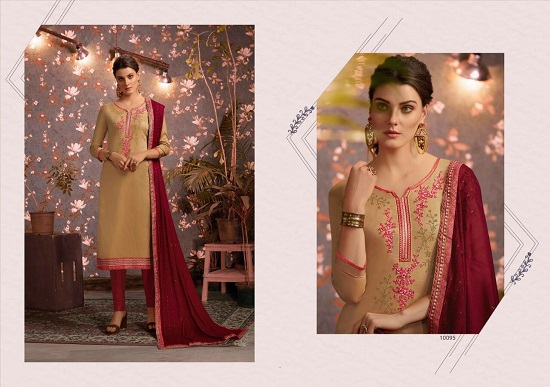 Ramaiya Kessi Fabric Pvt Ltd Asiana Dress Material Wholesale Catalogue Surat. Order Ramaiya Asiana Unstittched Material Catalogue. Purchase Designer Party Wear Womens Dress Material Wholesale Catalogue. Order Ramaiya Catlog Bunch From Online Wholesaler Of Dress Material & Kurtis From Surat, Gujarat. Asiana Dress Catalogue Top Jam Silk, Bottom Cotton & Dupatta Chinon With Embroidery