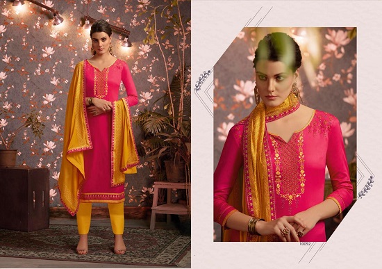 Ramaiya Kessi Fabric Pvt Ltd Asiana Dress Material Wholesale Catalogue Surat. Order Ramaiya Asiana Unstittched Material Catalogue. Purchase Designer Party Wear Womens Dress Material Wholesale Catalogue. Order Ramaiya Catlog Bunch From Online Wholesaler Of Dress Material & Kurtis From Surat, Gujarat. Asiana Dress Catalogue Top Jam Silk, Bottom Cotton & Dupatta Chinon With Embroidery