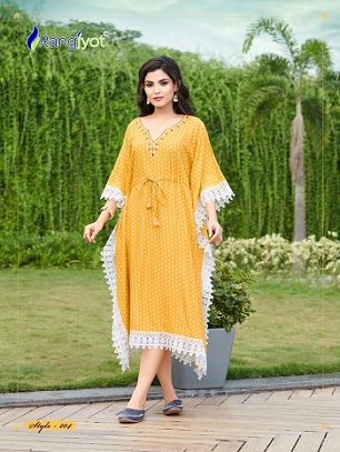 Rangjyot Fine Stylish Kaftan wholesale catalog, Buy Full catalog Of Rangjyot Fine Stylish Kaftan At wholesale Price