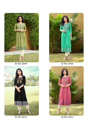 Rangjyot Maria 2 Kurtis Pant Wholesale Collection