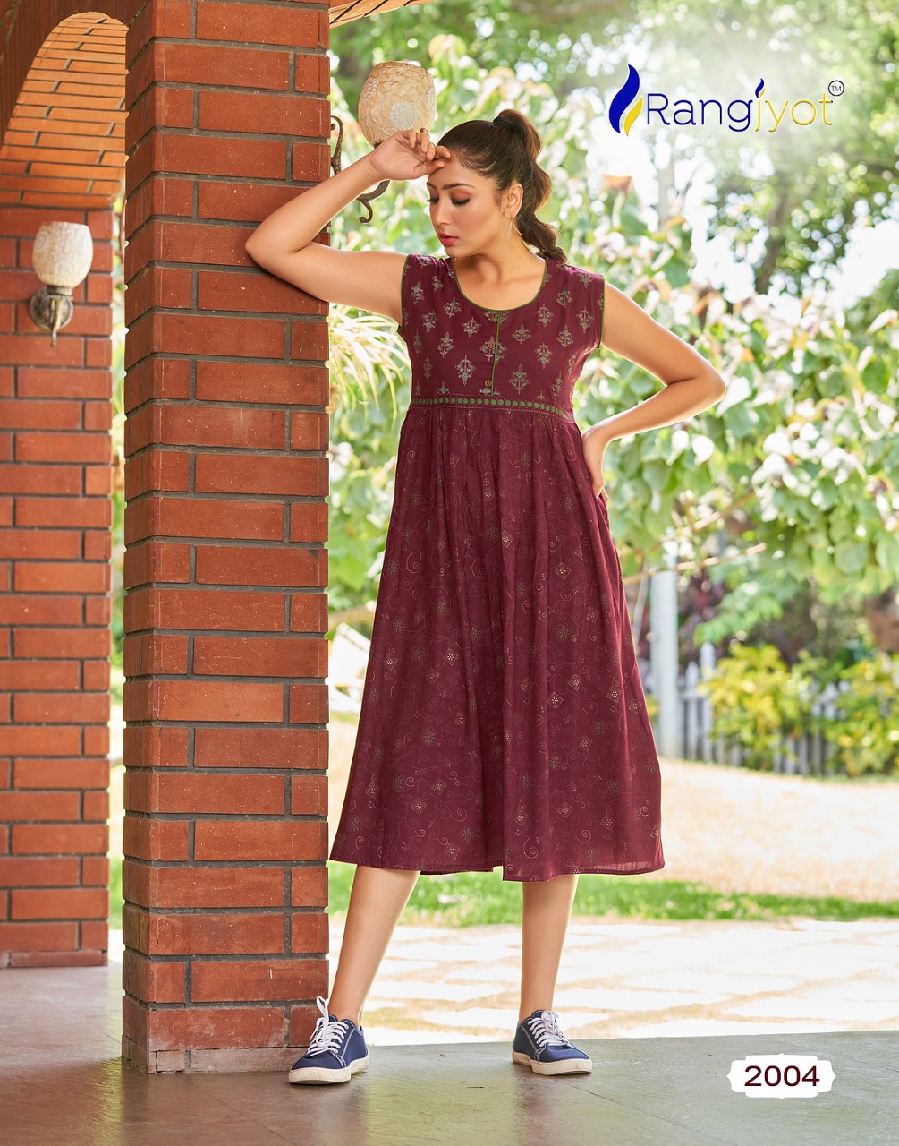 Rangjyot Summer Queen Vol 2 Cotton Kurtis Wholesale Catalog. Purchase Full Catalog of Cotton Kurtis In Wholesale Price Online