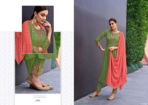 Rangoon Empire Kurtis Bottom and Dupatta wholesale catalog, Buy Full catalog of Rangoon Empire Kurtis Bottom and Dupatta At wholesale Price